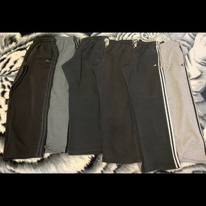 Adidas Sweatpants lot of 7 size Large